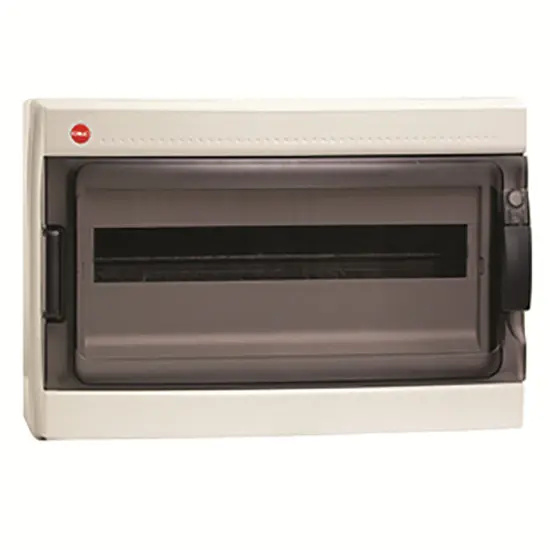 Щит настенный 18 мод. с дверцей RAL7035 Ram Base, DKC