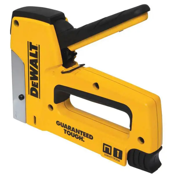 Степлер DeWALT DWHTTR350-0 Heavy Duty для скоб типа "G" 6-14мм и гвоздей типа "J" 12, 15мм - фото №1