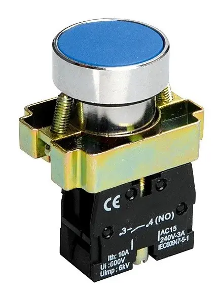 Кнопка TNSy XB2-BA61 1НО синяя (TNSy5500277)