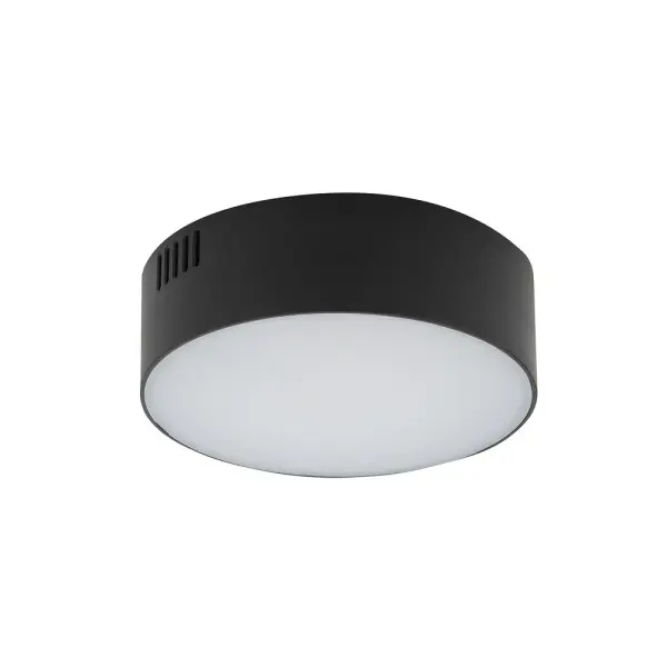 Світильник стельовий Nowodvorski 10415 Lid Round LED 1x15W 4000K 1300Lm IP20 чорний Світильник стельовий Nowodvorski 10415 Lid Round LED 1x15W 4000K 1300Lm IP20 чорний