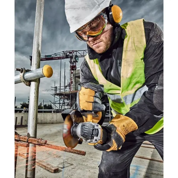 Аккумуляторная шлифмашина DeWALT DCG405N 18В - фото №10