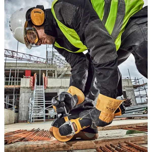 Аккумуляторная шлифмашина DeWALT DCG405N 18В - фото №9