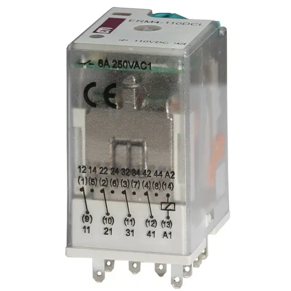 Електромеханічне реле ETI 002473022 ERM4-110 DCL 4p Електромеханічне реле ETI 002473022 ERM4-110 DCL 4p