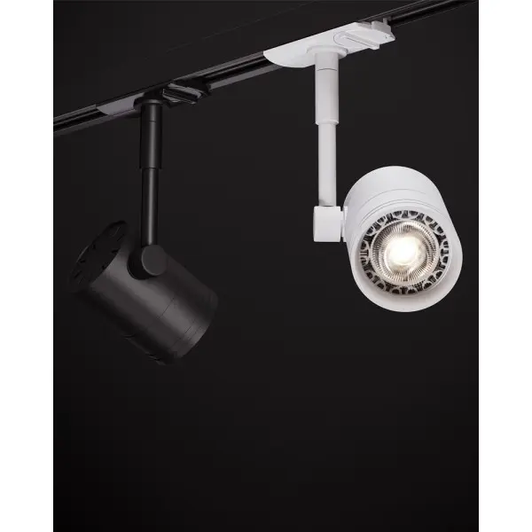 Трековый светильник Kloodi KD-5050/01-2L-BK Track GU10 IP20 черный - фото №1