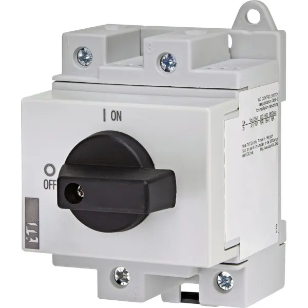 Выключатель нагрузки ETI 004660061 LS 25 SMA A2 2р «1-0» 25A 1000V DC