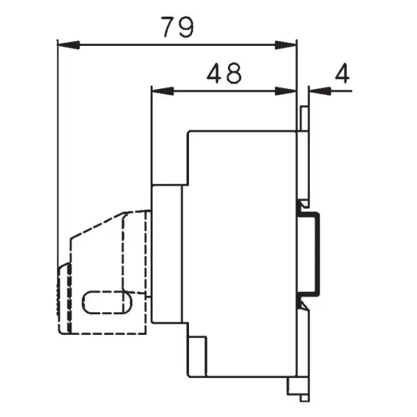 Выключатель нагрузки ETI 004660061 LS 25 SMA A2 2р «1-0» 25A 1000V DC - фото №2