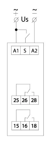 Реле времени Аско-Укрем NTE9-A2 DPDT (A0010240002) - фото №4