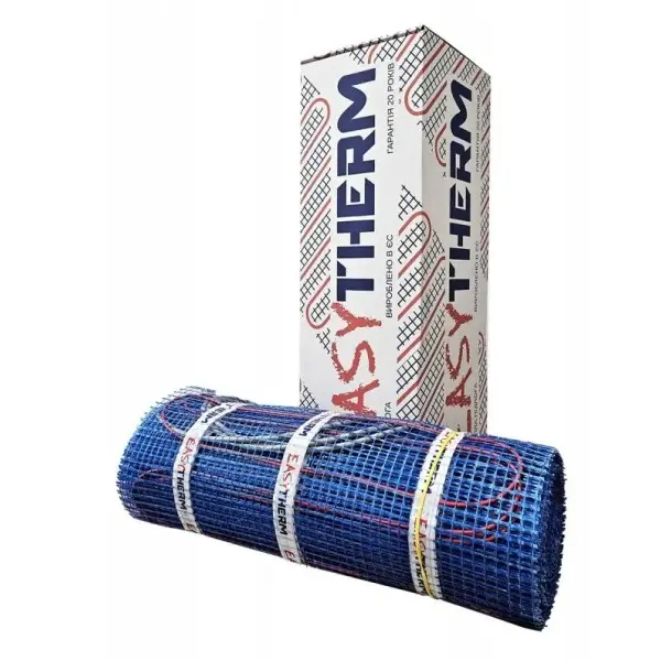 Двухжильный нагревательный мат EasyTherm EM2.50 5м 5м - фото №1