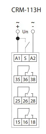 Багатофункціональне реле часу Elko-Ep CRM-113H/UNI - фото №2