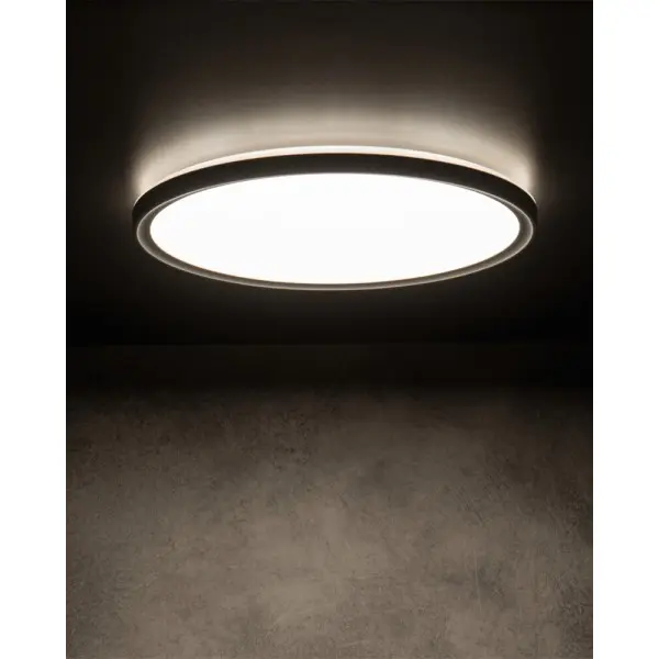 Потолочный светильник Kanlux 31517 Azpo LED 1x22W 3000K/4000K/6000K 2700Lm IP54 черный - фото №2
