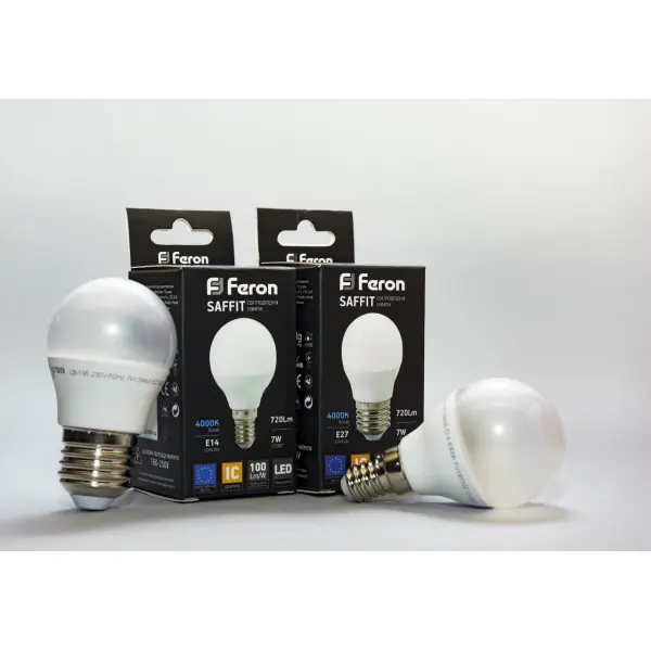 Светодиодная лампа Feron LB-195 7Вт 4000К Е27 - фото №1