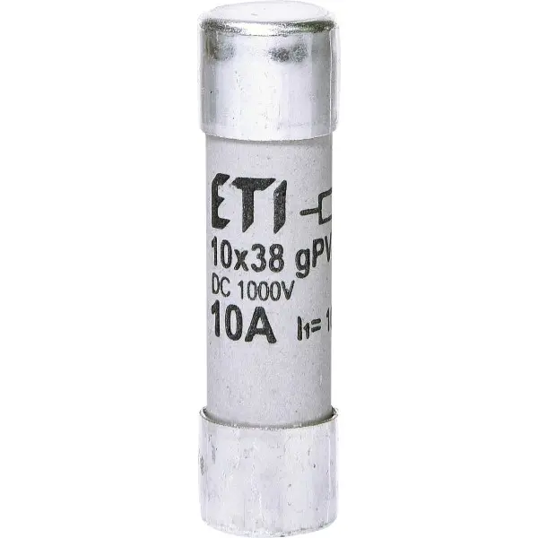 Запобіжник ETI 002625105 CH 10x38 gPV 10A 1000V (10kA) UL Запобіжник ETI 002625105 CH 10x38 gPV 10A 1000V (10kA) UL