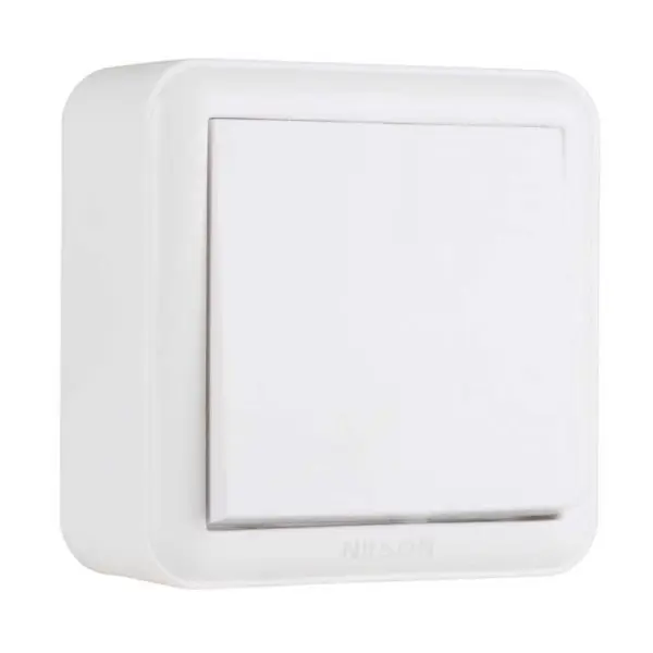 Выключатель Nilson Unique белый 1кл ( 28111001 )