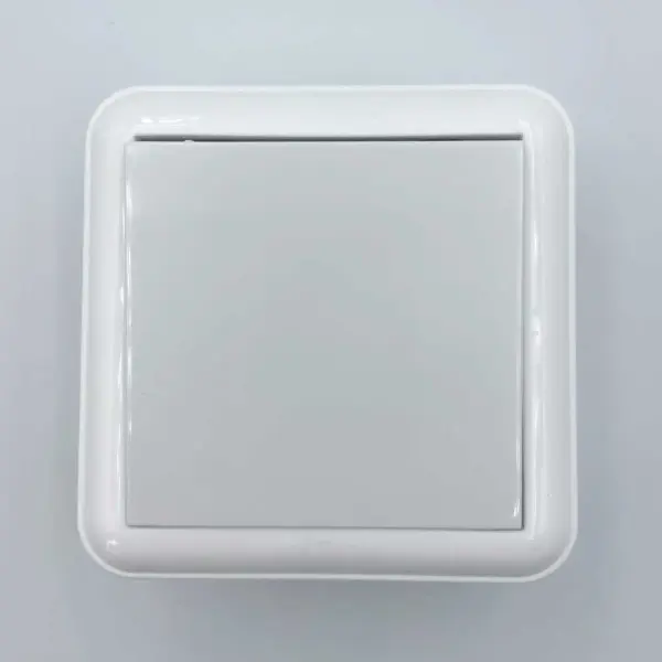 Выключатель Nilson Unique белый 1кл ( 28111001 ) - фото №1