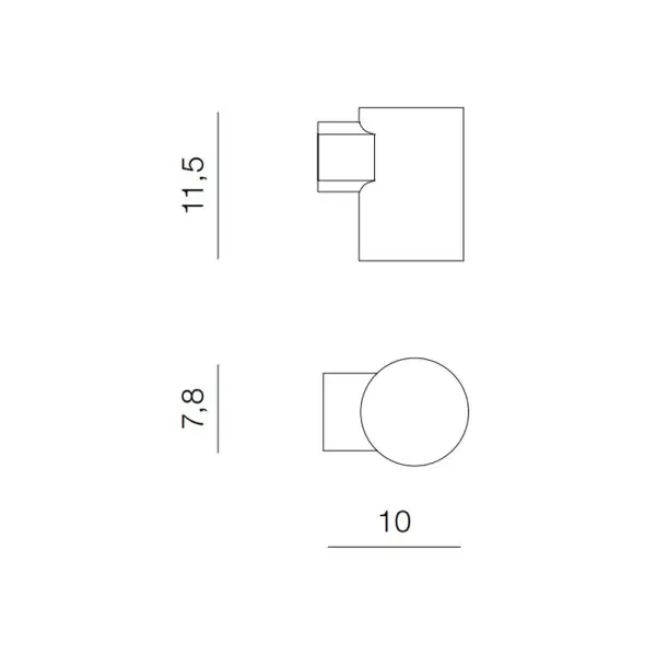 Вуличний світильник Azzardo AZ5226 Roland LED 1x9W 3000K 800Lm IP65 білий - фото №1
