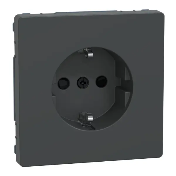 Розетка Schneider Electric D-Life MTN2300-6034 с з/к и антрацит
