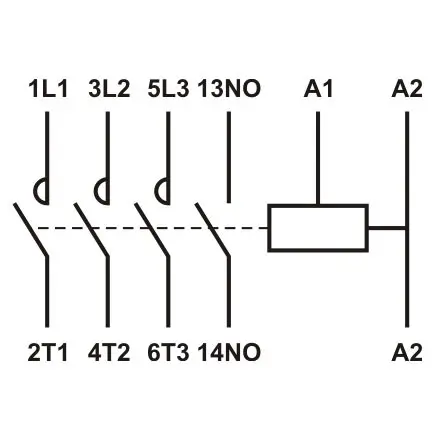 Контактор Promfactor FC-1/12А 1NO AC42В (FC10012042) - фото №3 Контактор Promfactor FC-1/12А 1NO AC42В (FC10012042) - фото №3