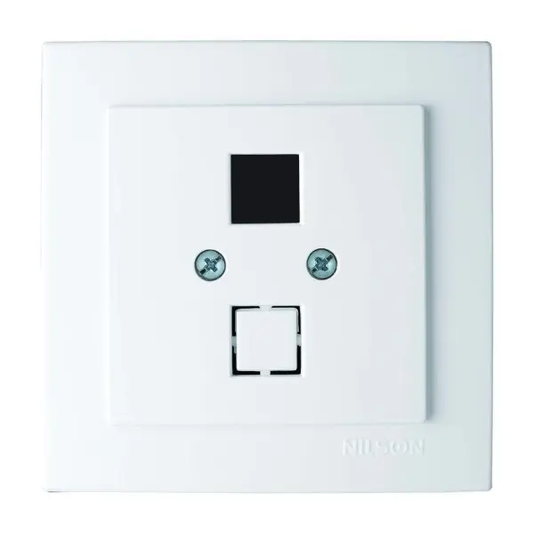 Розетка Nilson Touran біла комп'ютерна без модуля ( 24111042 )