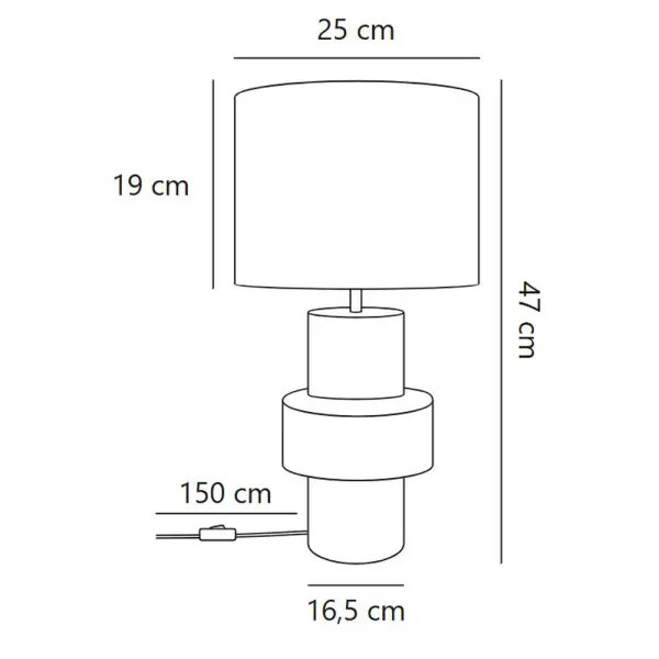 Настільна лампа Nordlux 2512655009 Dugan E14 1x40W IP20 біла - фото №4