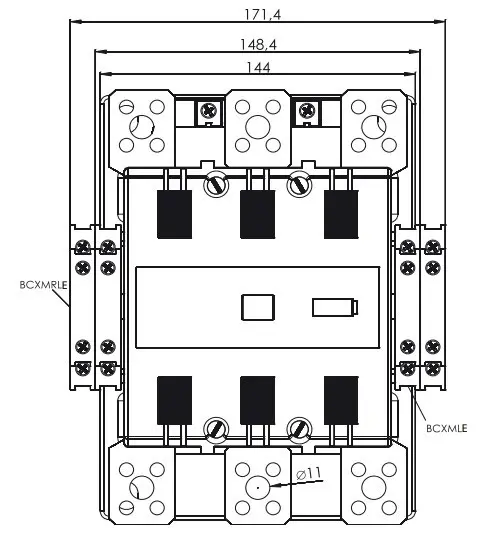 Контактор ETI 004656304 CEM 300Е.22 250V AC/DC - фото №1 Контактор ETI 004656304 CEM 300Е.22 250V AC/DC - фото №1