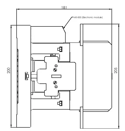 Контактор ETI 004656304 CEM 300Е.22 250V AC/DC - фото №2 Контактор ETI 004656304 CEM 300Е.22 250V AC/DC - фото №2