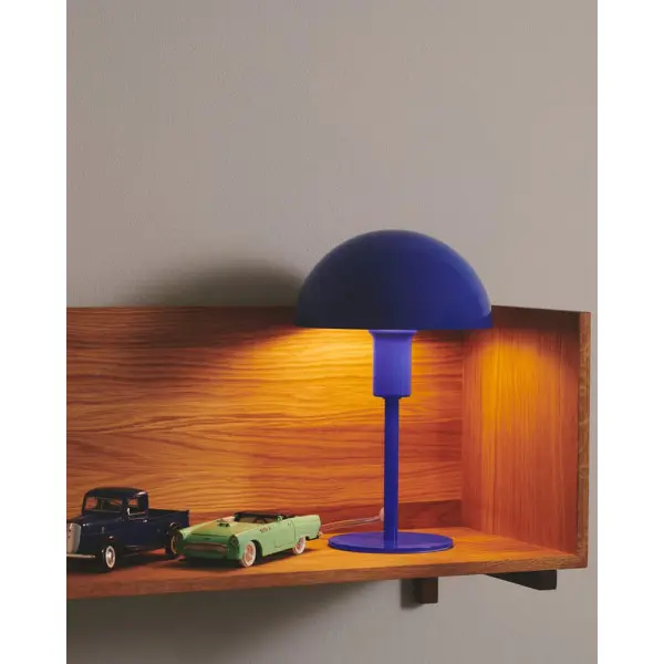 Настільна лампа Nordlux 2213745006 Ellen Mini E14 1x40W IP20 синя - фото №2 Настільна лампа Nordlux 2213745006 Ellen Mini E14 1x40W IP20 синя - фото №2