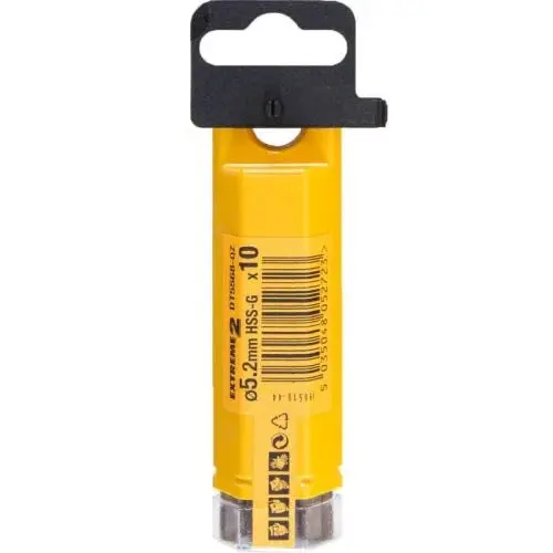 Промышленные сверла по металлу DeWALT DT5568 Extreme2 HSS-G 5,2х86/46мм (10шт) - фото №2