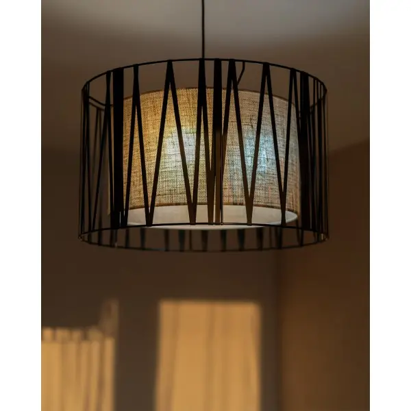 Підвісний світильник, люстра TK Lighting 4562 Harmony E27 1x15W IP20 коричневий - фото №3 Підвісний світильник, люстра TK Lighting 4562 Harmony E27 1x15W IP20 коричневий - фото №3