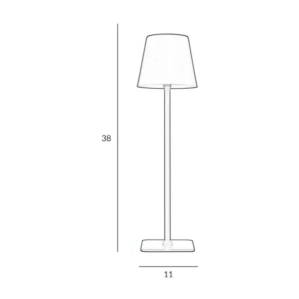 Настольная лампа с аккумулятором Italux TB-2821-WH Atlis LED 1x5W 3000-6500K 300Lm IP54 белая - фото №1 Настольная лампа с аккумулятором Italux TB-2821-WH Atlis LED 1x5W 3000-6500K 300Lm IP54 белая - фото №1
