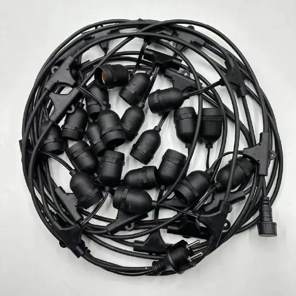 Гирлянда TWIST с лампами 20х4W 10 метров - фото №2