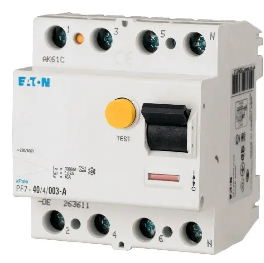 Устройство защитного отключения Eaton PF7-100/4/003