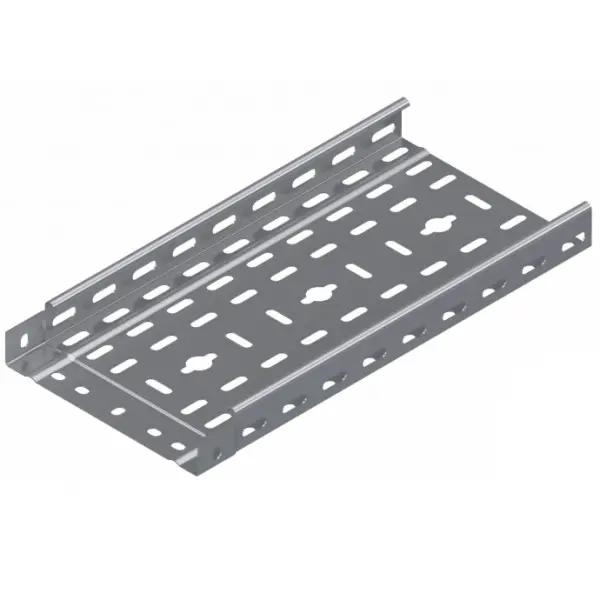 Перфорований лоток METAKSAN FPK 120 06 PG 200х100 3000мм 0,6мм - фото №1