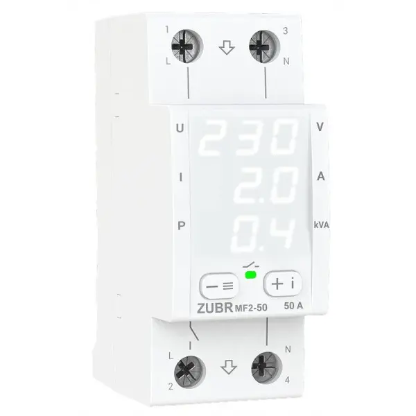 Реле напряжения ZUBR MF2-50