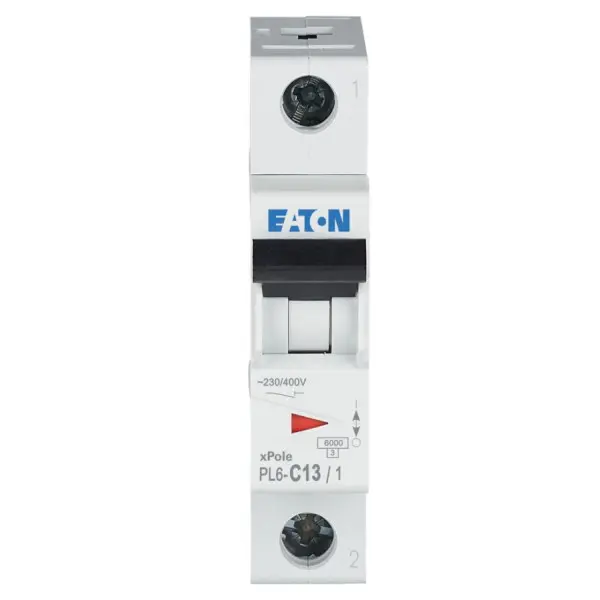 Автовимикач Eaton PL6-C13/1 6кА 13A - фото №1 Автовимикач Eaton PL6-C13/1 6кА 13A - фото №1