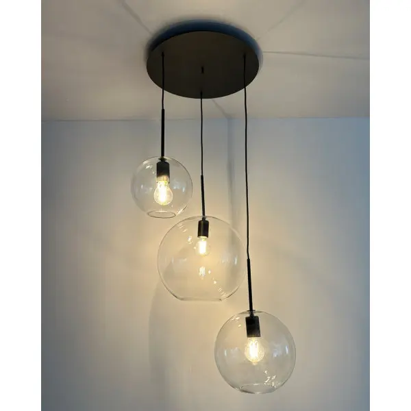 Подвесной светильник, люстра Nowodvorski 7788 Sphere III E27 3x40W IP20 Черный - фото №2