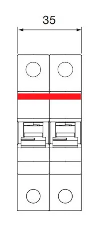 Електроавтомат ABB SH202-C16 тип C 16А - фото №4