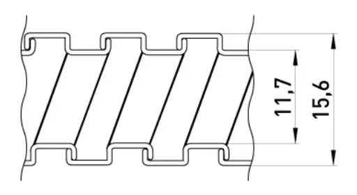 Металорукав - Ø12 мм оцинкований, сухий (100м) - фото №1