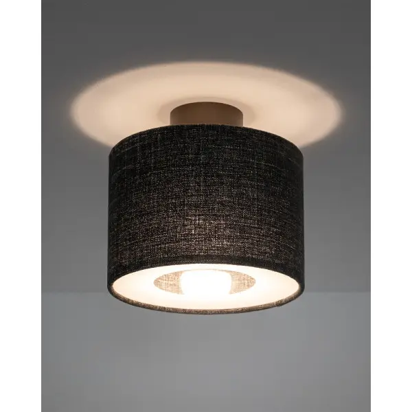 Люстра Nowodvorski 11657 Amarela E27 1x15W IP20 графитовая - фото №1