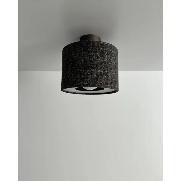 Люстра Nowodvorski 11657 Amarela E27 1x15W IP20 графитовая - фото №2