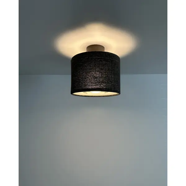 Люстра Nowodvorski 11657 Amarela E27 1x15W IP20 графитовая - фото №3