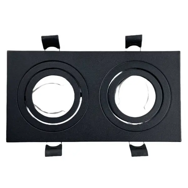 Светильник точечный Violux RIO-2L GU5.3 IP20 черный ( 132101 ) - фото №1