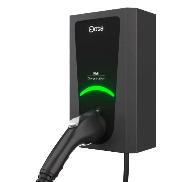 Однофазна зарядна станція для електромобіля Octa Energy W107-C2 Wall на 7кВт (Type 2) - фото №2