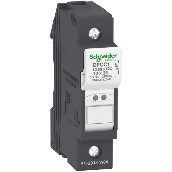 Держатель предохранителей Schneider Electric TeSys DF81 1P 25A 8,5х31,5 M Держатель предохранителей Schneider Electric TeSys DF81 1P 25A 8,5х31,5 M