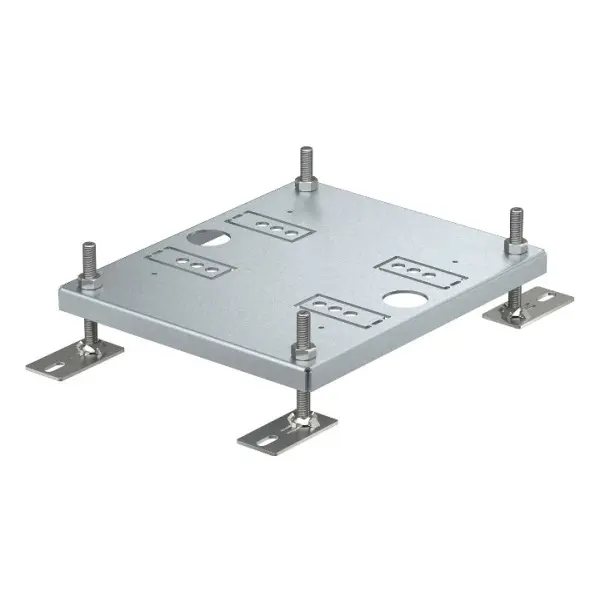 Супорт з оцинкованої сталі OBO Bettermann (7427440) HE60 для регулювання висоти установки люка для підлоги UDHOME4 10-60мм