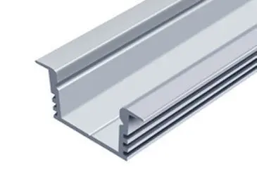 LED-профіль врізний анодований, 2 метра (ЛПВ12_2)