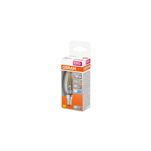 Світлодіодна лампочка Osram 4058075437142 Led Value Filament E14 4W 4000K 470Lm IP20 - фото №1