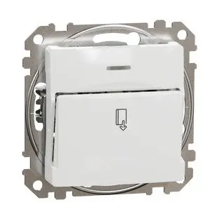 Карточный выключатель Schneider Electric Sedna Design & Elements белый SDD111121