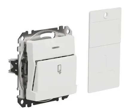 Карточный выключатель Schneider Electric Sedna Design & Elements белый SDD111121 - фото №3