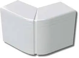 Кут зовнішній змінний 100x40 NEAV (70-120°), колір білий RAL9001
