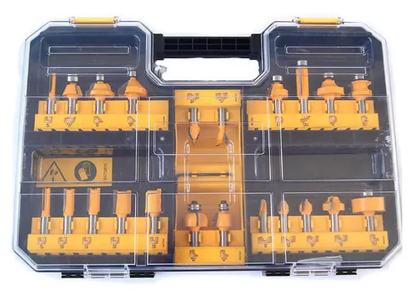Набір фрез DeWALT DT90017 (22шт) Набір фрез DeWALT DT90017 (22шт)
